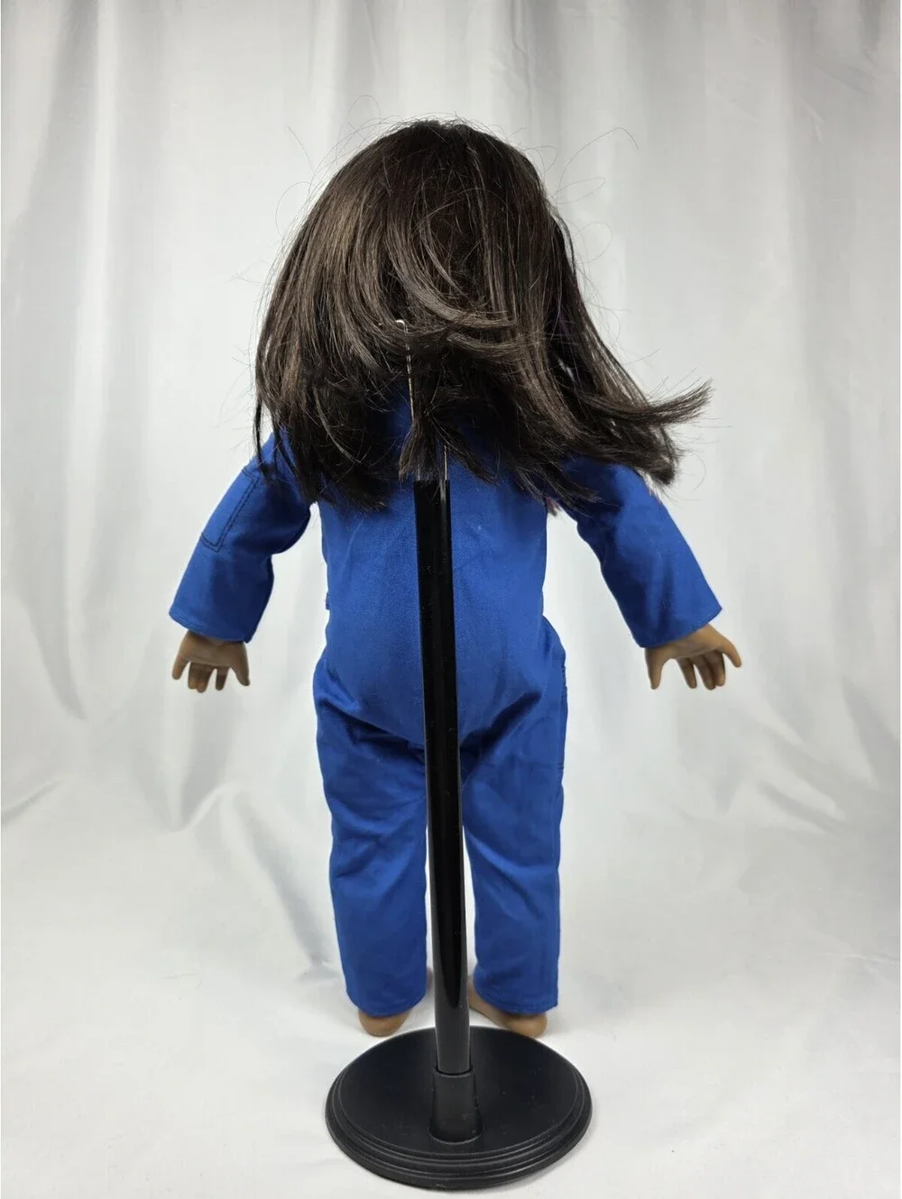 American Girl Luciana Vega Doll Girl of the Year 2018 Blue Flight Suit GUC